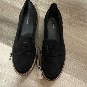 Suede Lugged Loafers